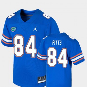 Youth(Kids) Florida Gators #84 Kyle Pitts Royal Game College Football Jersey 236108-428