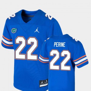For Kids Florida Gators #22 Lamical Perine Royal Game College Football Jersey 127891-331