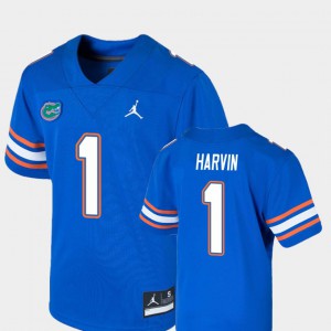 Kids UF #1 Percy Harvin Royal Game College Football Jersey 530045-849