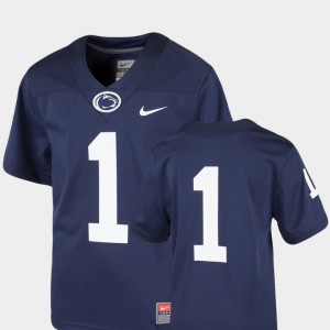 For Kids Penn State #1 Navy College Football Team Replica Jersey 454378-776